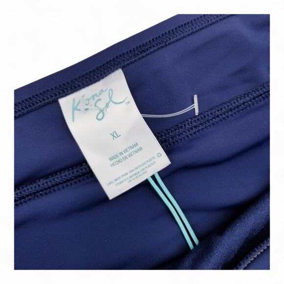 *NEW* Kona Sol High Coverage Swim Skirt XL (16-18) Blue NWT - Picture 5 of 7